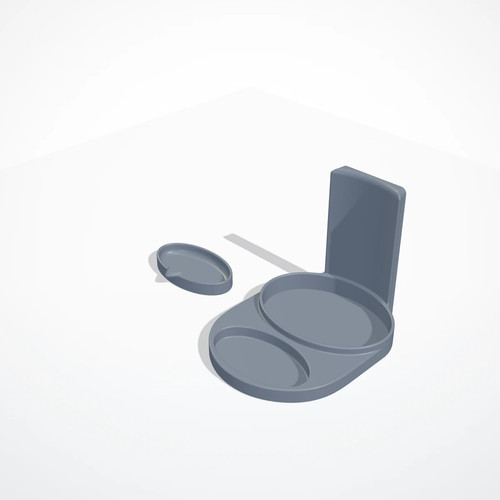Supporto parete per dispenser - parete,
