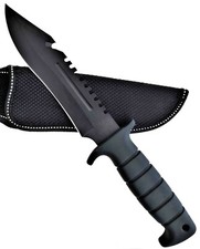 Coltello A Lama Fissa Da Caccia Pesca Campeggio Trekking Sopravvivenza Outdoor