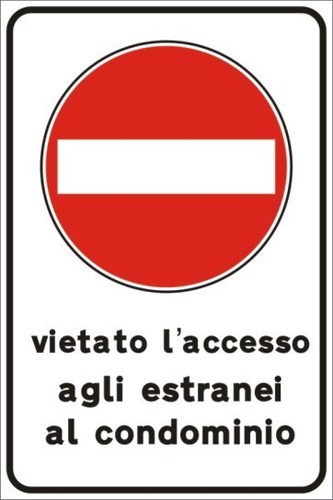 Cartello targa cartelli targhe - cartelli,