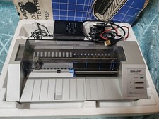 Plotter vintage SHARP CE-515P funzionante con interfaccia RS232C in buone condizioni