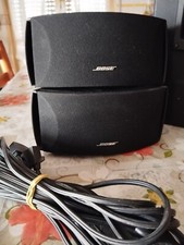 coppia casse bose  + cavo +subwoofer che e' da testare (leggere)