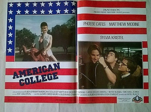 American college fotobusta - american,