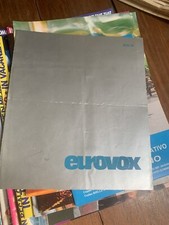 DEPLIANT VINTAGE EUROVOX 1978 79 AUTORADIO EPOCA 