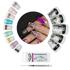 24 punte per unghie acquario