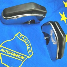 BORCHIA PARAURTI FIAT 850 COUPE' SPORT 2pz.D./S.ROSTRO ACCIAIO CROMATO  850 2^sr