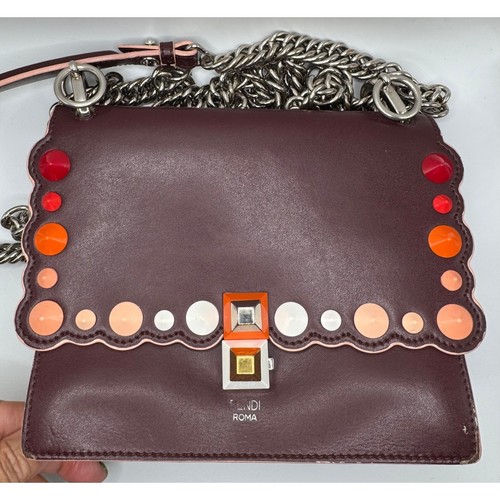 Fendi roma kan borsa borchiata - fendi,