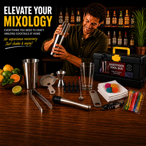 Bartender kit scatola - kit, degli