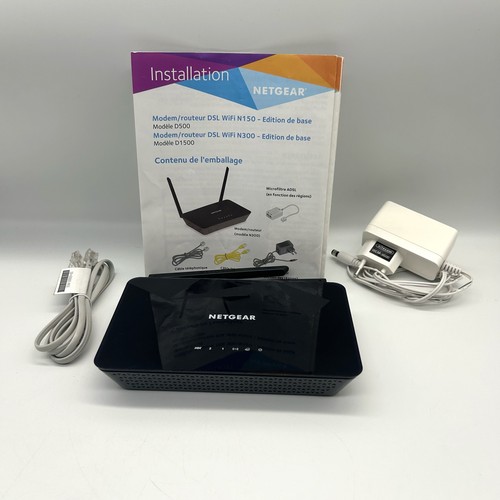 Netgear d1500 modem router - d1500,