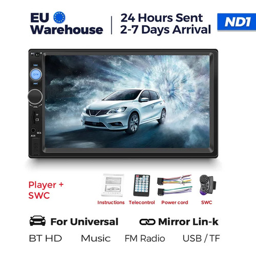 Navifly nd1 din autoradio 7 - navifly, 2