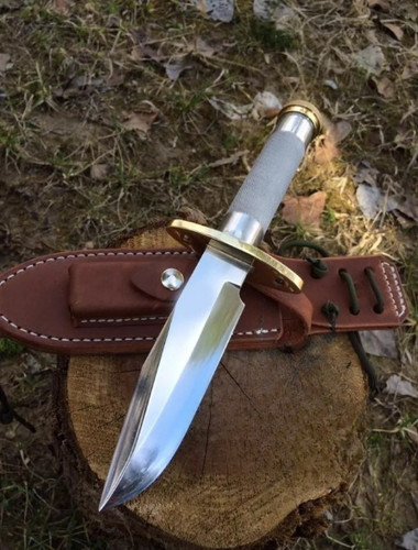 Coltello bowie caccia acciaio - coltello,