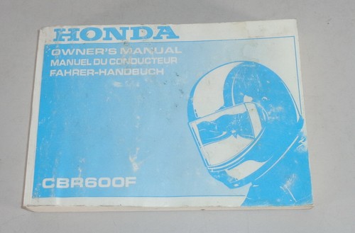 Manuale guida honda cbr 600 - manuale,