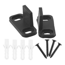 Bulloni ferramenta fienile porta scorrevole regolabile 2 pezzi guida pavimento inferiore parete casa