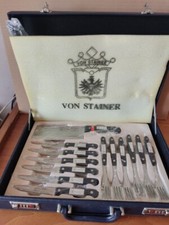 set posate e coltelli Von Stainer in valigetta