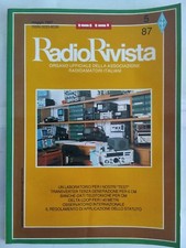 radio rivista 5 1987 delta loop banche-dati telefoniche transverter tvi yagi 
