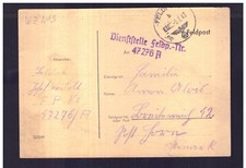 Timbro Posta Militare Tedesca