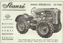 PUBBLICITA' 1952 TRATTORE