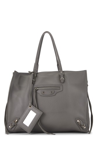 Balenciaga grey calfskin - grey,