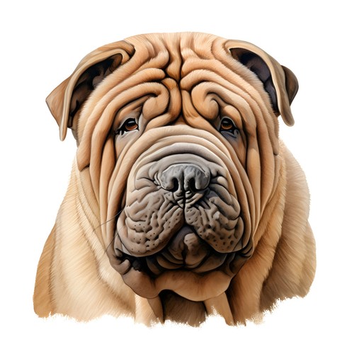 Adesivi shar pei - 5,