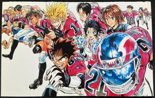 Cartolina eyeshield jump - eyeshield,