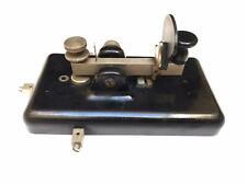 TASTO TELEGRAFICO TELEGRAPH KEY ALLOCCHIO BACCHINI UNIQUE PIECE IN THE WORLD 