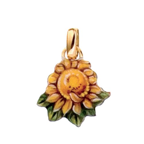 Ciondolo girasole gabriella - ciondolo,