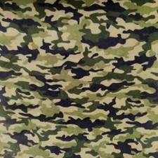 Tessuto Pile Mimetico 50 Cm