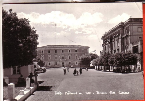 Cartolina tolfa b n - cartolina,