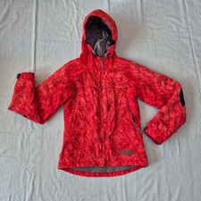 Giacca sci invernale rossa