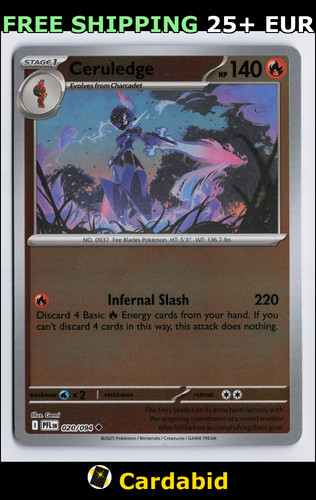 Ceruledge pfl 020 - #020/094, me02