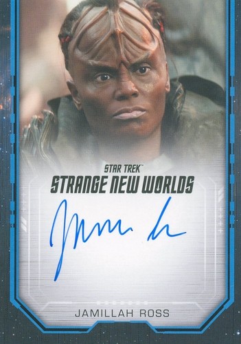 Autografo star trek - le,