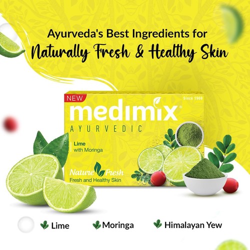 Medimix sapone moringa lime - sapone,