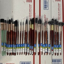 Lotto 25 pennelli acquerello