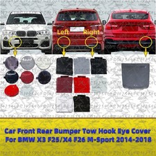 Coperchio occhiello gancio traino paraurti anteriore posteriore auto per BMW X3 F25/X4 F26 M-Sport 2014-2018