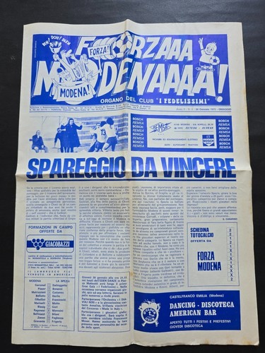Forza modena fanzine - modena,