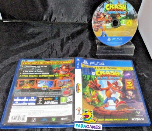 Ps4 crash sane trilogy - ps4, per