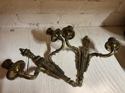 Paire appliques bronzo stile - paire,