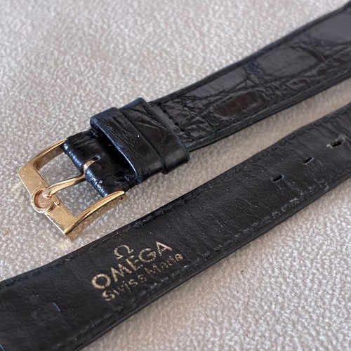 Omega cinturino vintage - cinturino, nero
