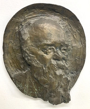 ANTICA GRANDE SCULTURA BRONZO