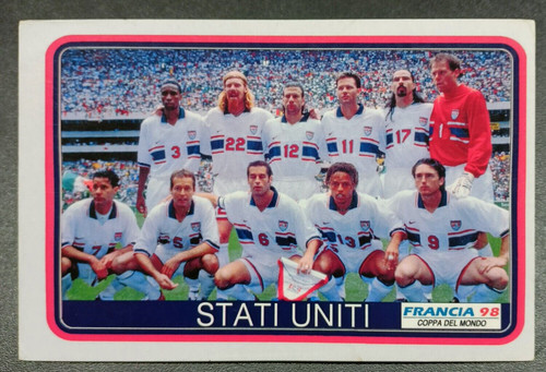 Cartolina squadra calcio coppa - squadra,