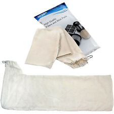 2-Pack HQRP Polvere Collettore Borsa per Dewalt DW744 DW745 DWE7480 745 744 7480