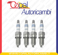 Candele Fiat Panda 500 1.2 Gas Grande Punto EVO 1.4 Alfa Mito Bosch 0242135515