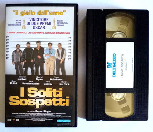 Vhs soliti sospetti film - vhs,