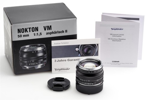Voigtländer nokton 50mm - 50mm, f/1,5