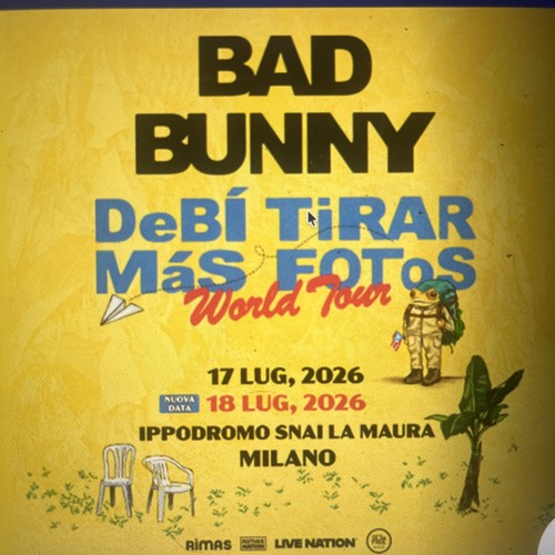 Bad bunny milano - bunny,