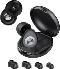 Tappi Orecchie Dormire-45Db Tappi per Orecchie Antirumore in Silicone Riutilizza