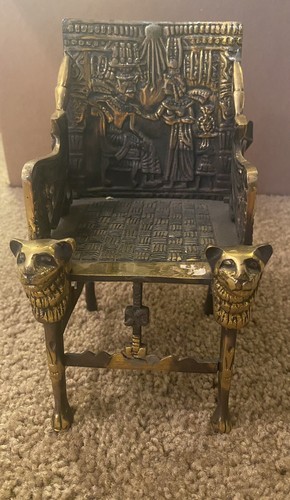 Vintage small brass egyption - small,