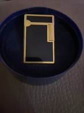 Accendino Dupont lacca porcellana nera.