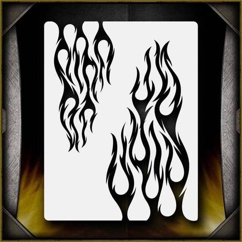 Tribal flames aerografo - tribal,