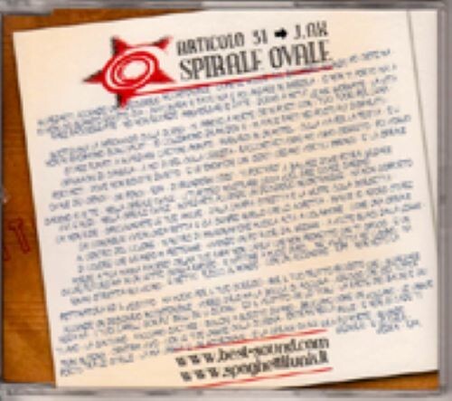 Articolo spirale - articolo, 31
