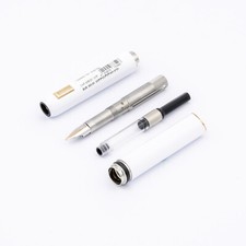 Penna stilografica LAMY Dialog CC bianca 14K 585 M 1234405 081